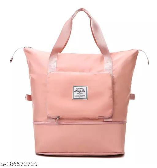 Large capacity foldable travelling bag