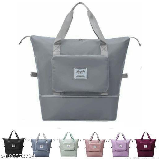 Large capacity foldable travelling bag