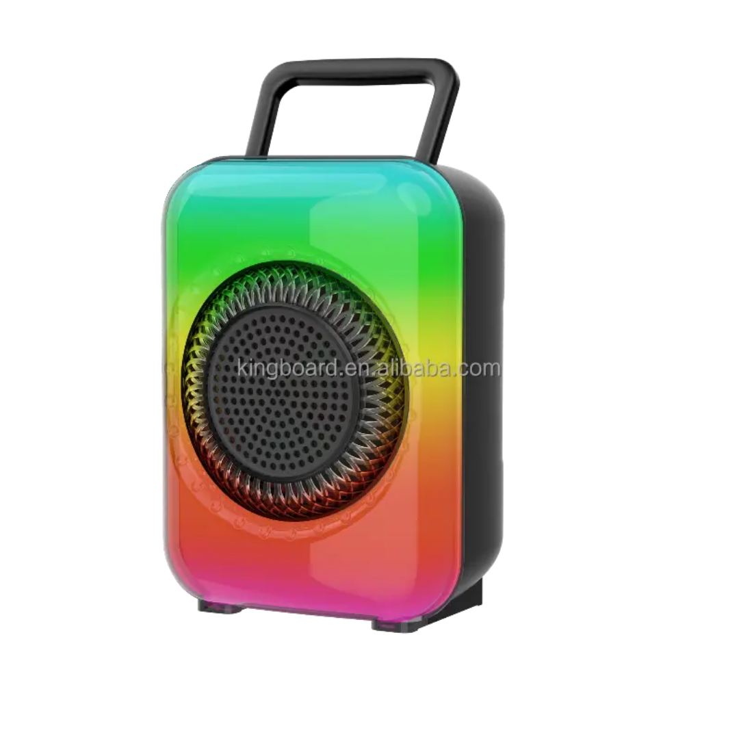 wireless speaker portable Bluetooth 3 inch music player with colour changing light