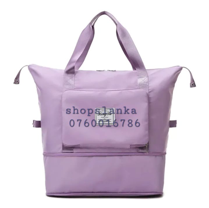 Large capacity foldable travelling bag
