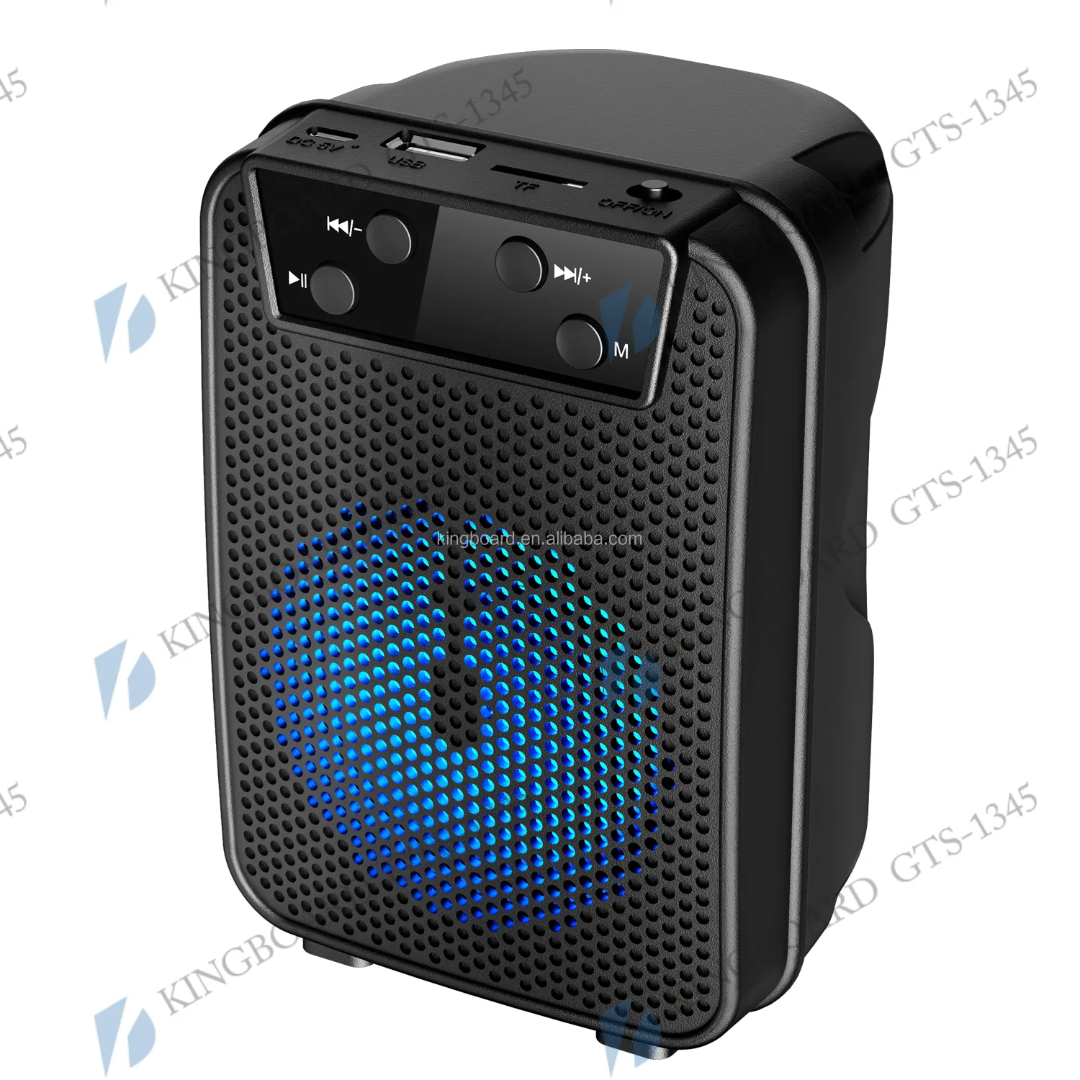 wireless speaker portable Bluetooth 3 inch music player with colour changing light