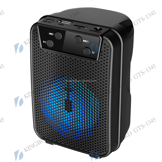 wireless speaker portable Bluetooth 3 inch music player with colour changing light